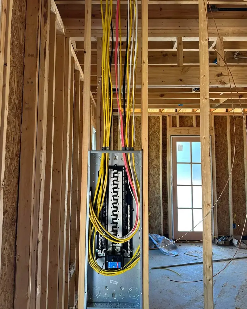 New construction wiring project completed by Paramount Electric in DeSoto County, Mississippi
